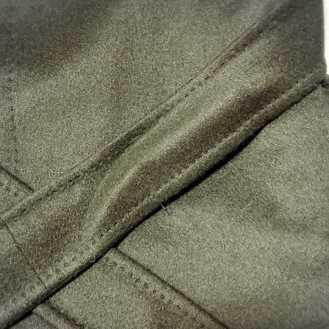 極美品 2022コムサメン カシミヤ ウール イタリアンカラーコート