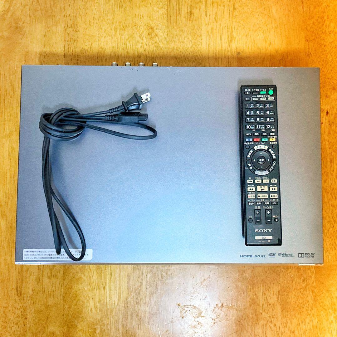 SONY ソニー　ブルーレイレコーダー HDD 1TB 3チューナー 3番組同時