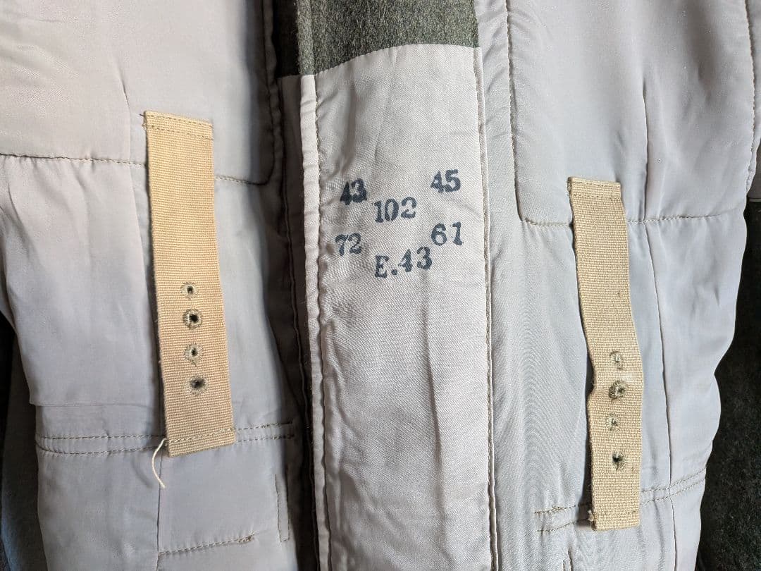 ドイツ軍　40's　M43　野戦用戦闘服　ミリタリージャケット　リプロダクト