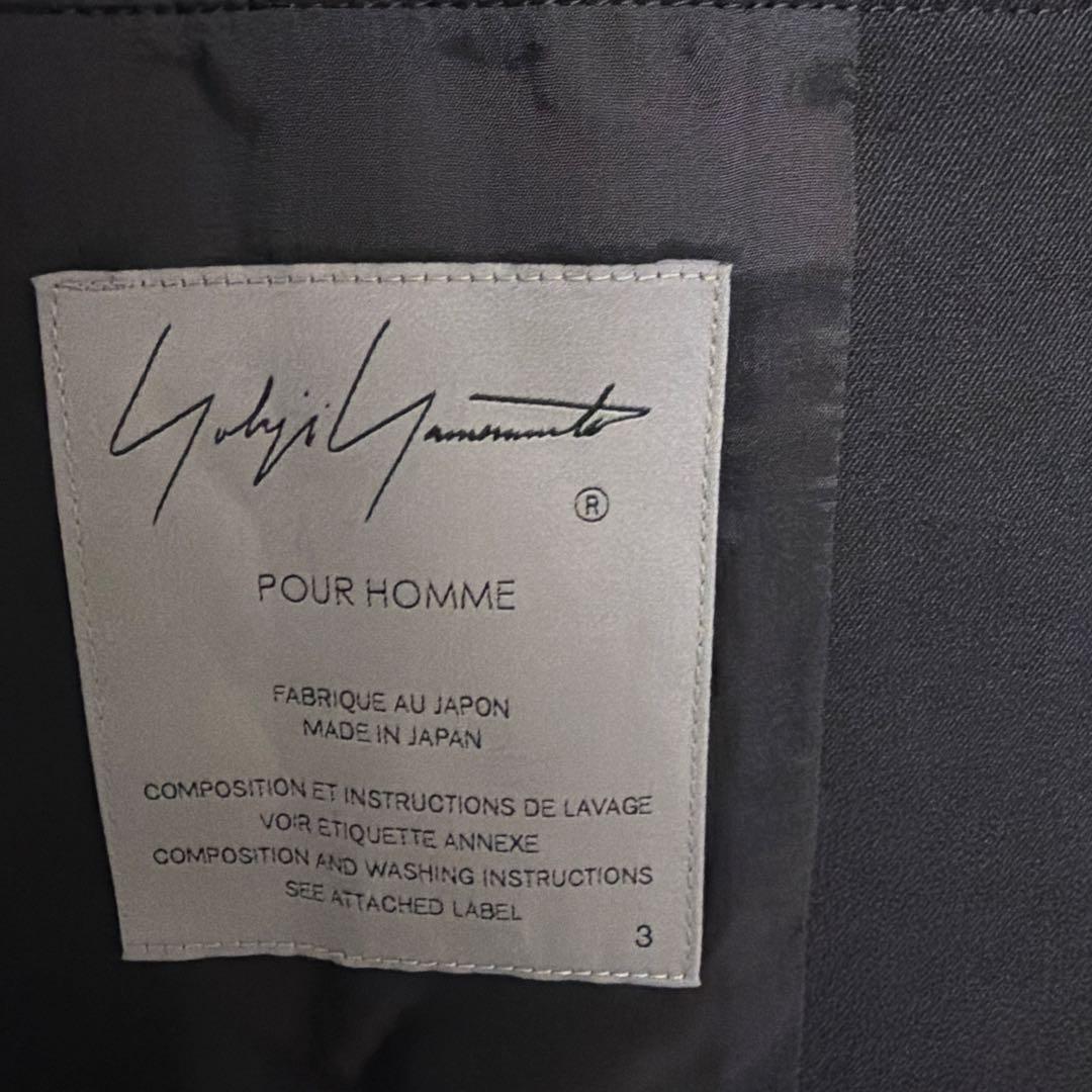 24SS Yohji Yamamoto ラグランスリーブ ジャケット