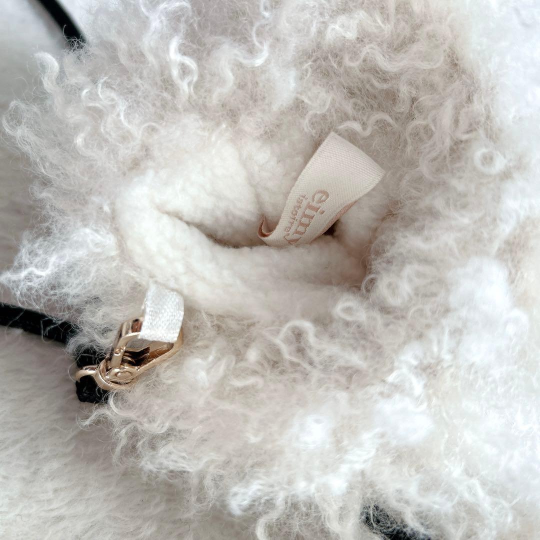 eimy istoire French poodle fur ミトン
