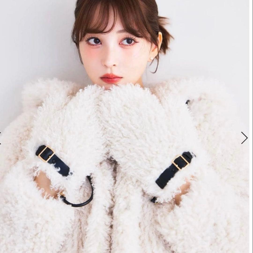 eimy istoire French poodle fur ミトン