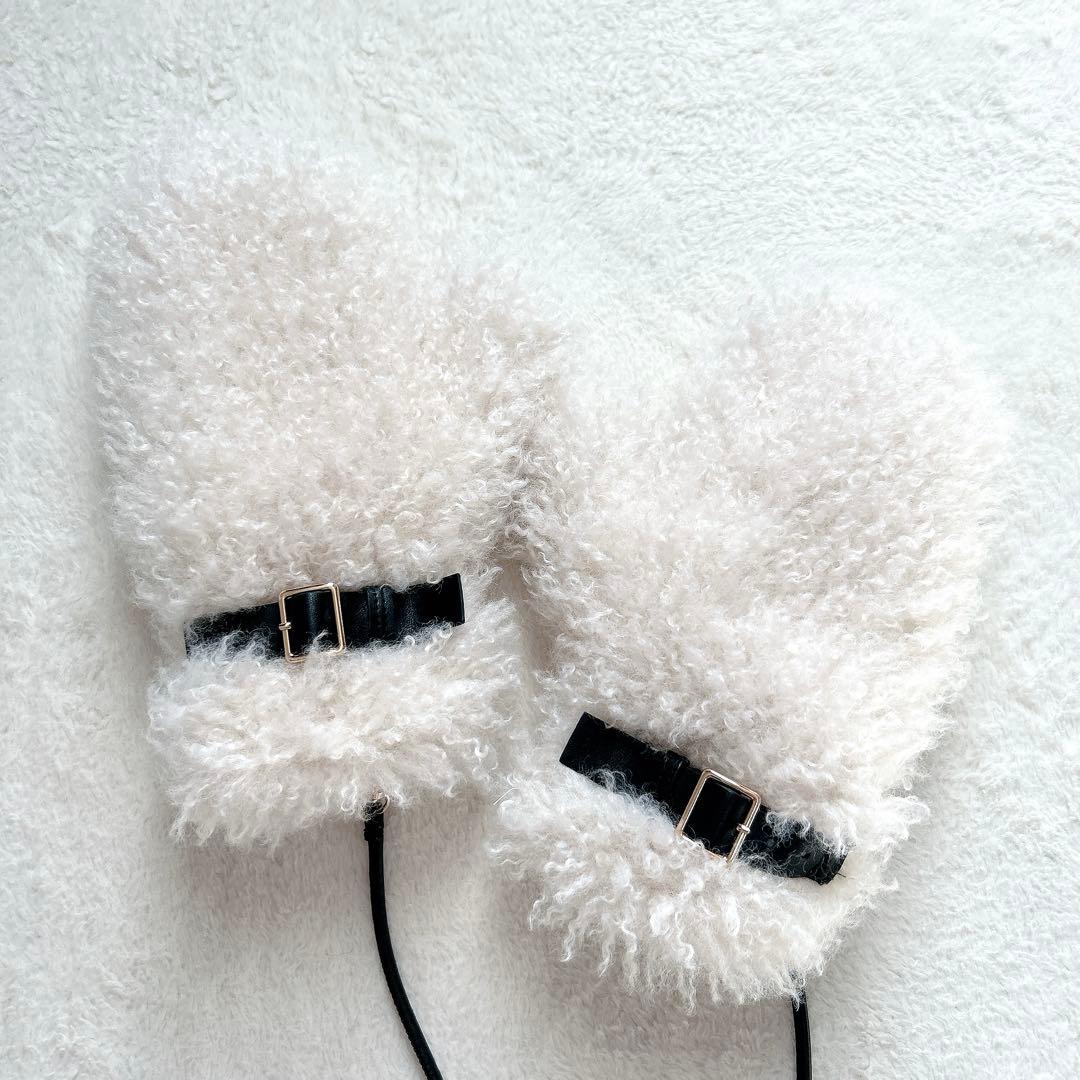 eimy istoire French poodle fur ミトン