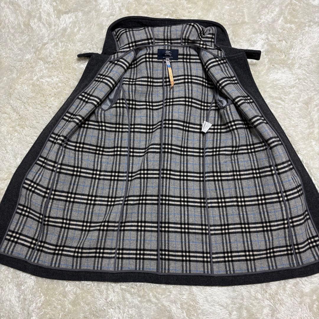 BURBERRY LONDON ダッフルコート　ロング　グレー　150