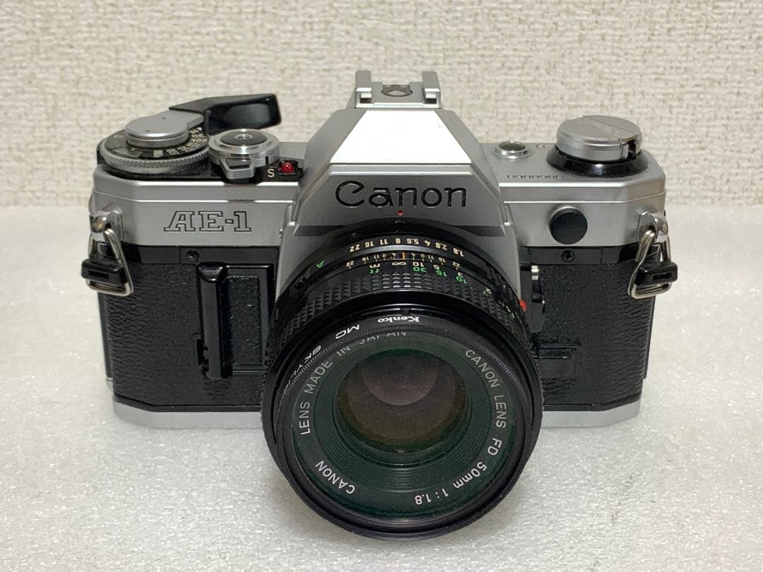 フィルムカメラ Canon AE-1 FD 50mm 1:1.8
