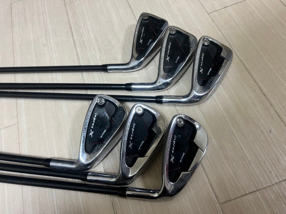 ㊗️祝日セール㊗️ inpres X D Black アイアンセット 6本セット