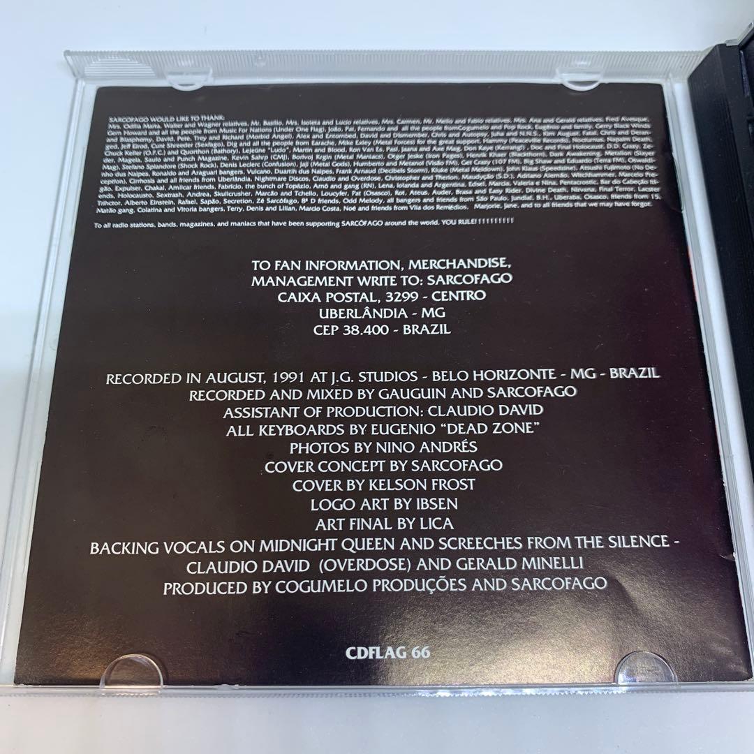 Sarcofago The Laws Of Scourge '92 スラッシュ