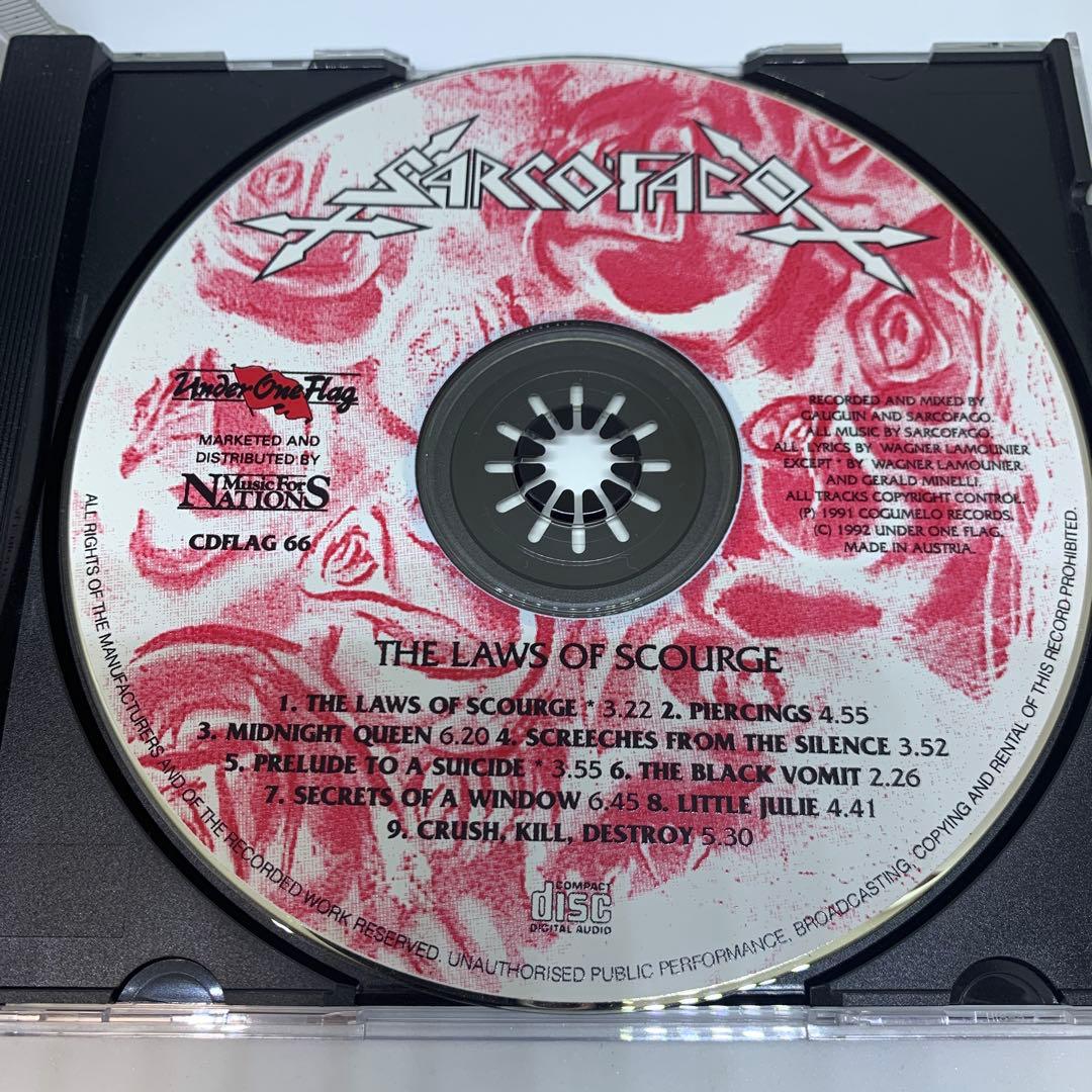 Sarcofago The Laws Of Scourge '92 スラッシュ