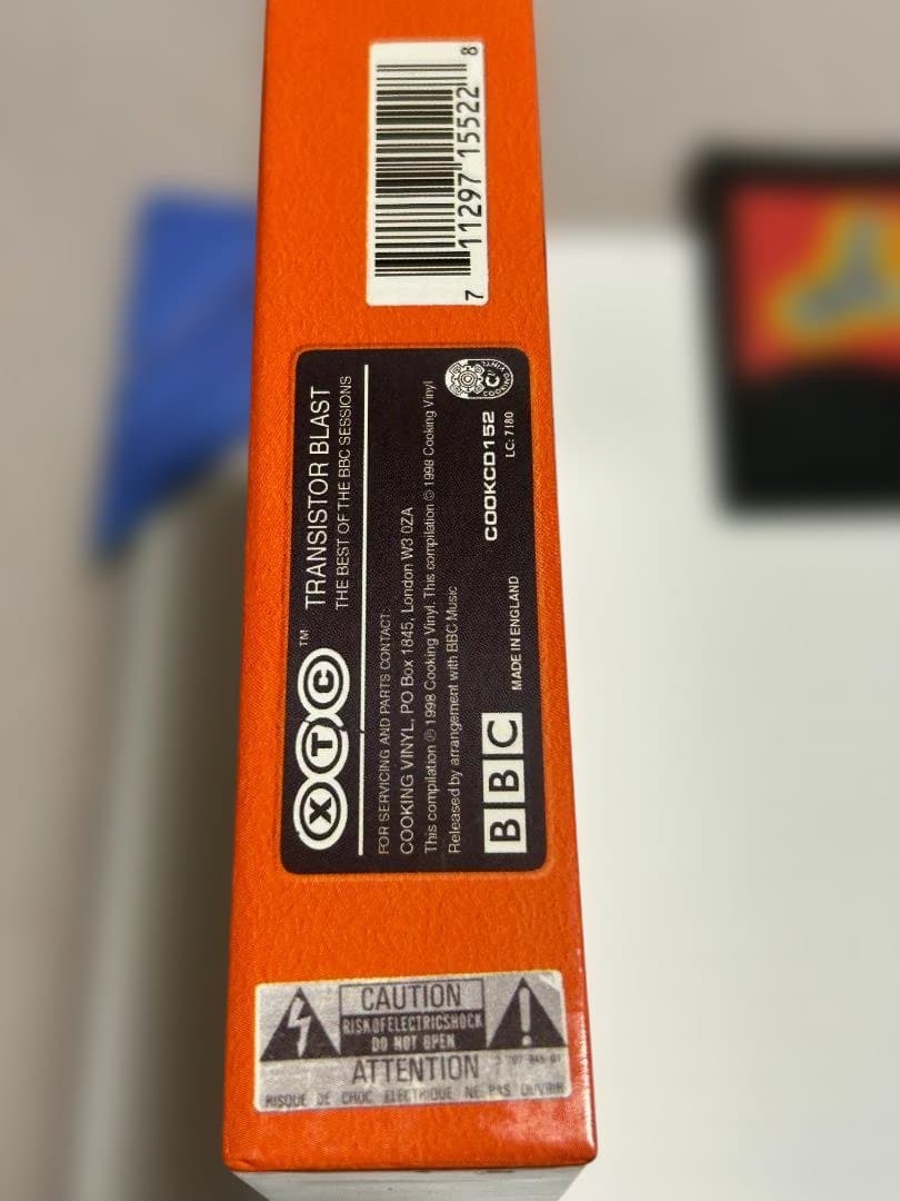 【希少4枚組ボックス オリジナル英原盤】XTC/Transistor Blast