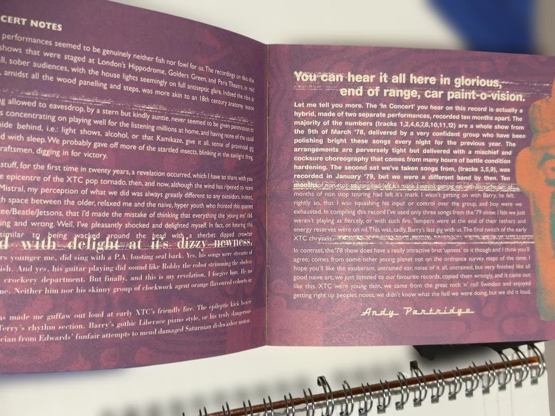 【希少4枚組ボックス オリジナル英原盤】XTC/Transistor Blast