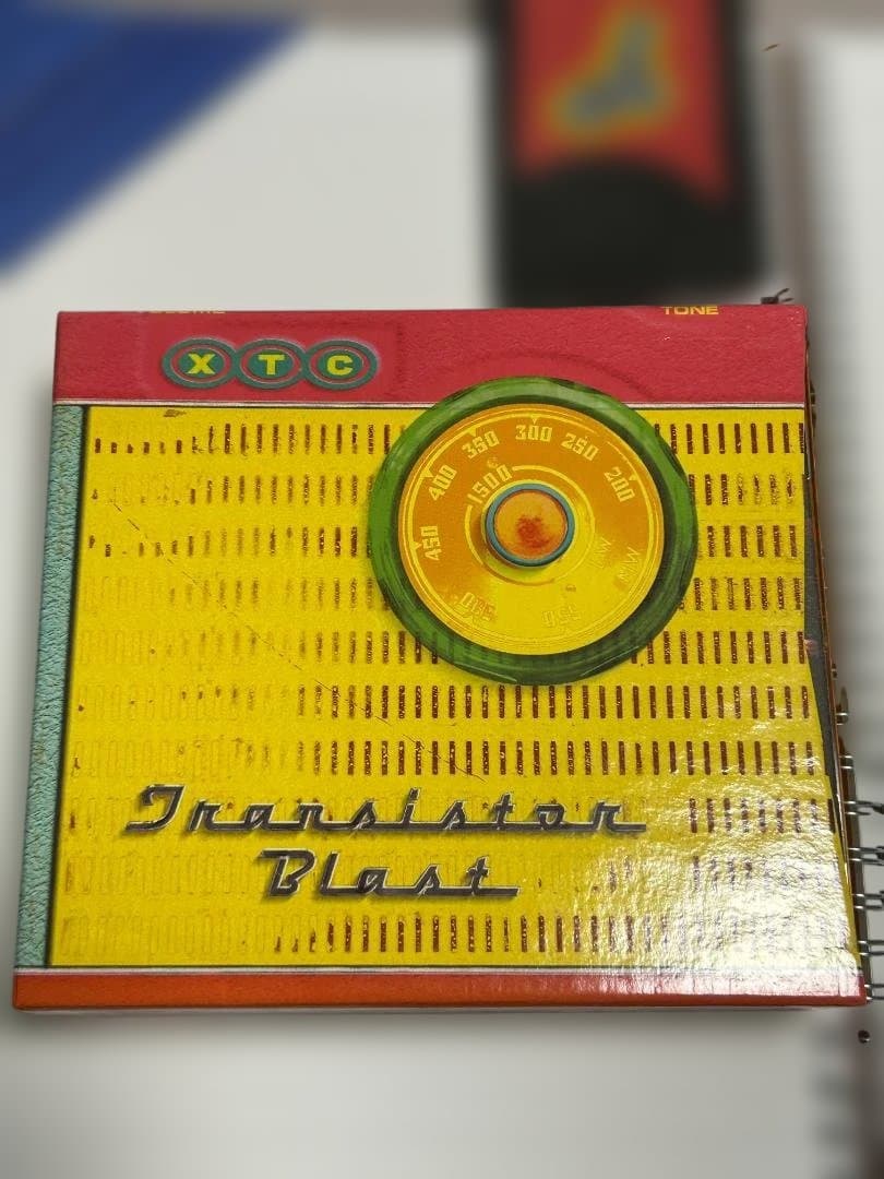 【希少4枚組ボックス オリジナル英原盤】XTC/Transistor Blast