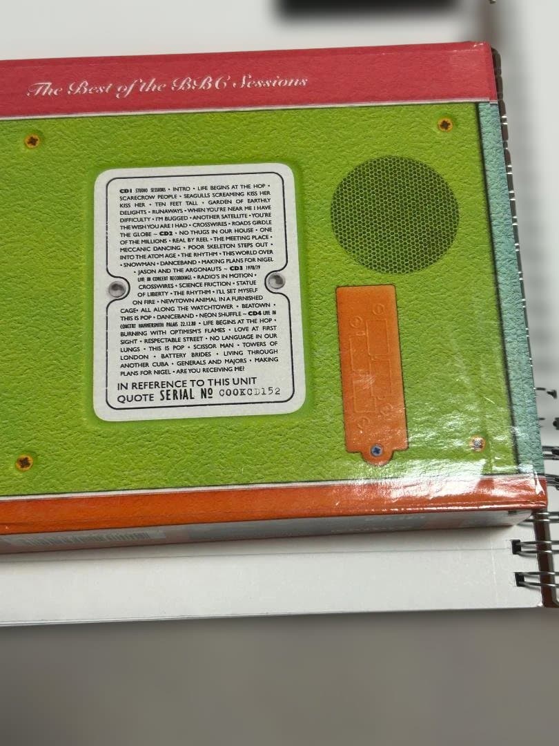 【希少4枚組ボックス オリジナル英原盤】XTC/Transistor Blast