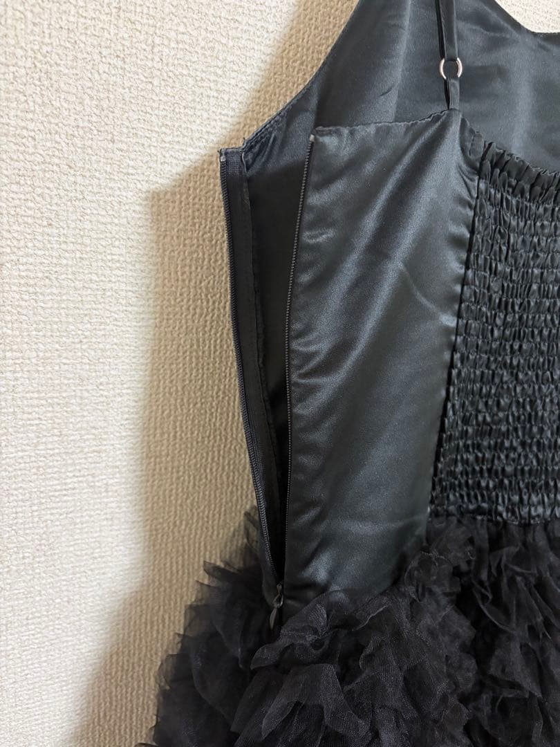 Olu ボリュームチュールキャミワンピース