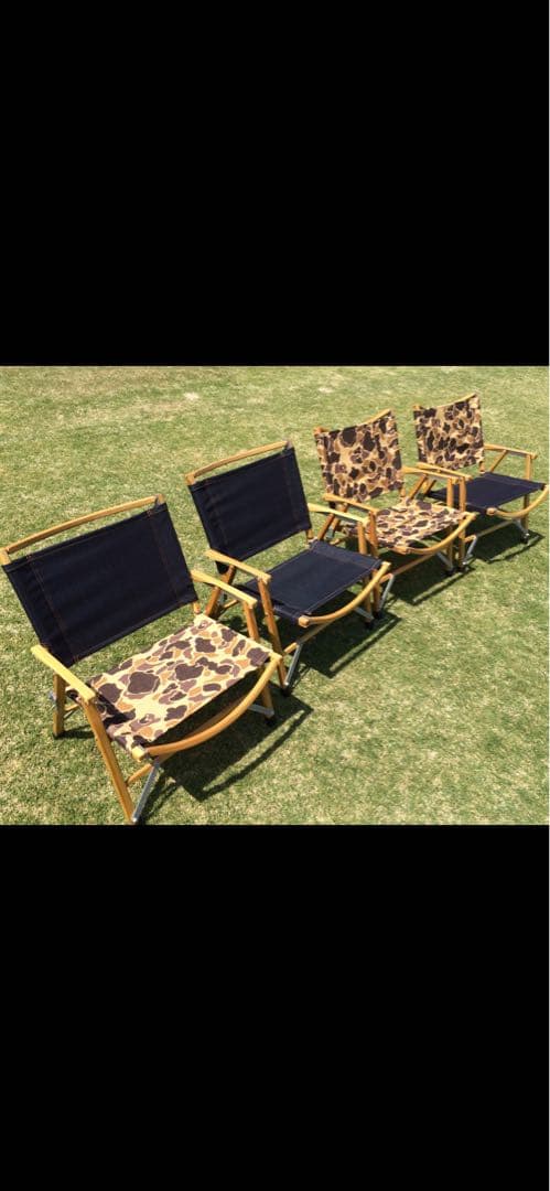 カーミットチェア① 2脚セット　生地張替え済　美品