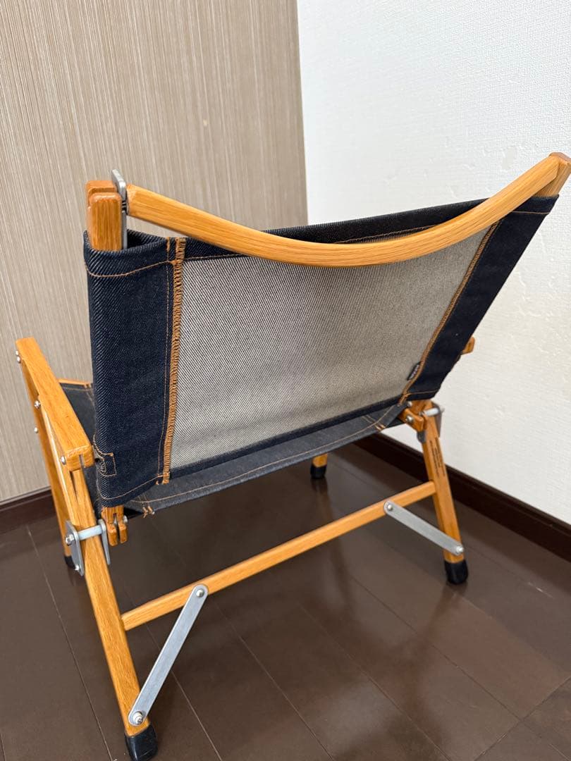 カーミットチェア① 2脚セット　生地張替え済　美品