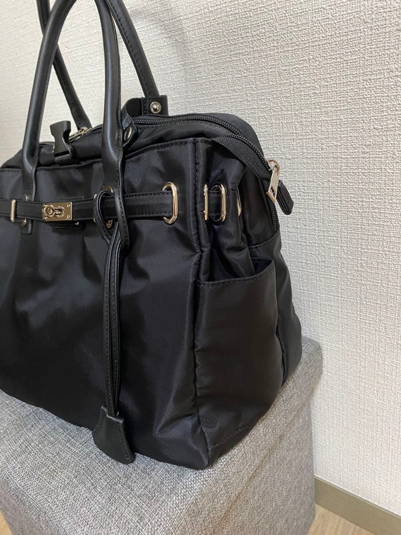 La Closet 3way ビジネスバッグ トートバッグ ブラック