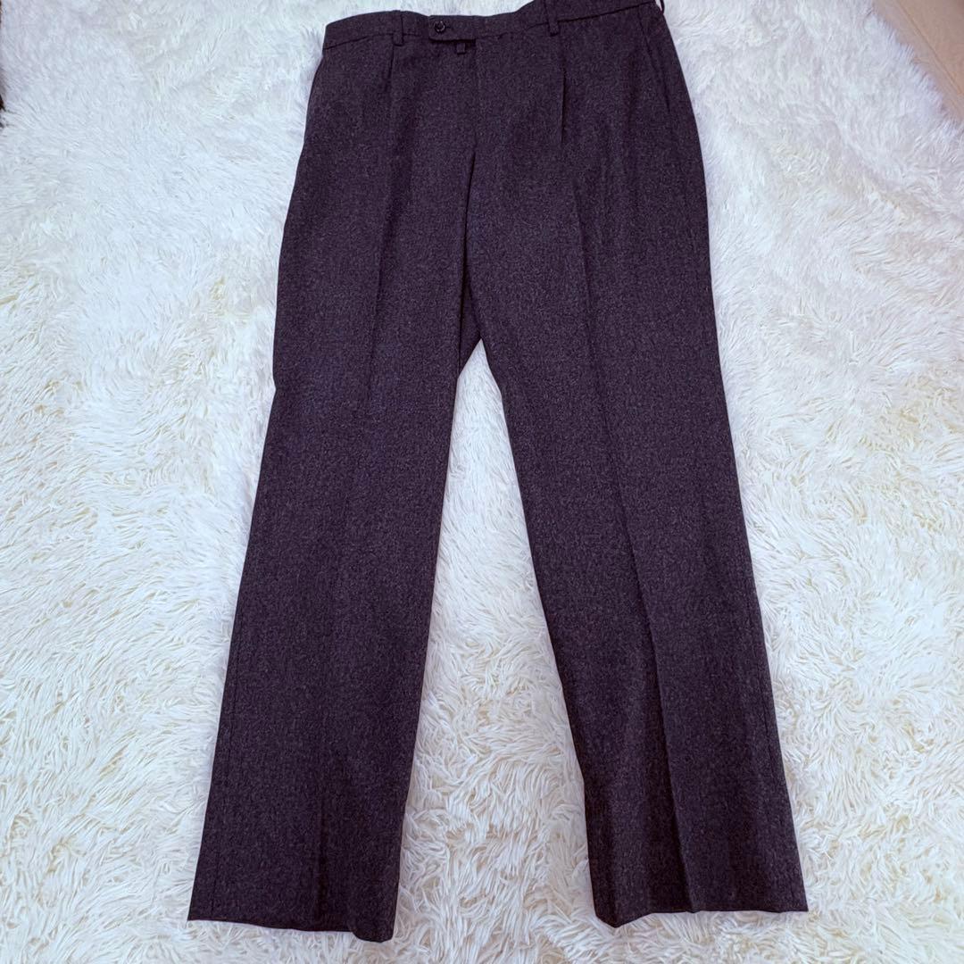 世界最高峰英国フランネルの代名詞フォックスブラザーズのスリーピース大きめ