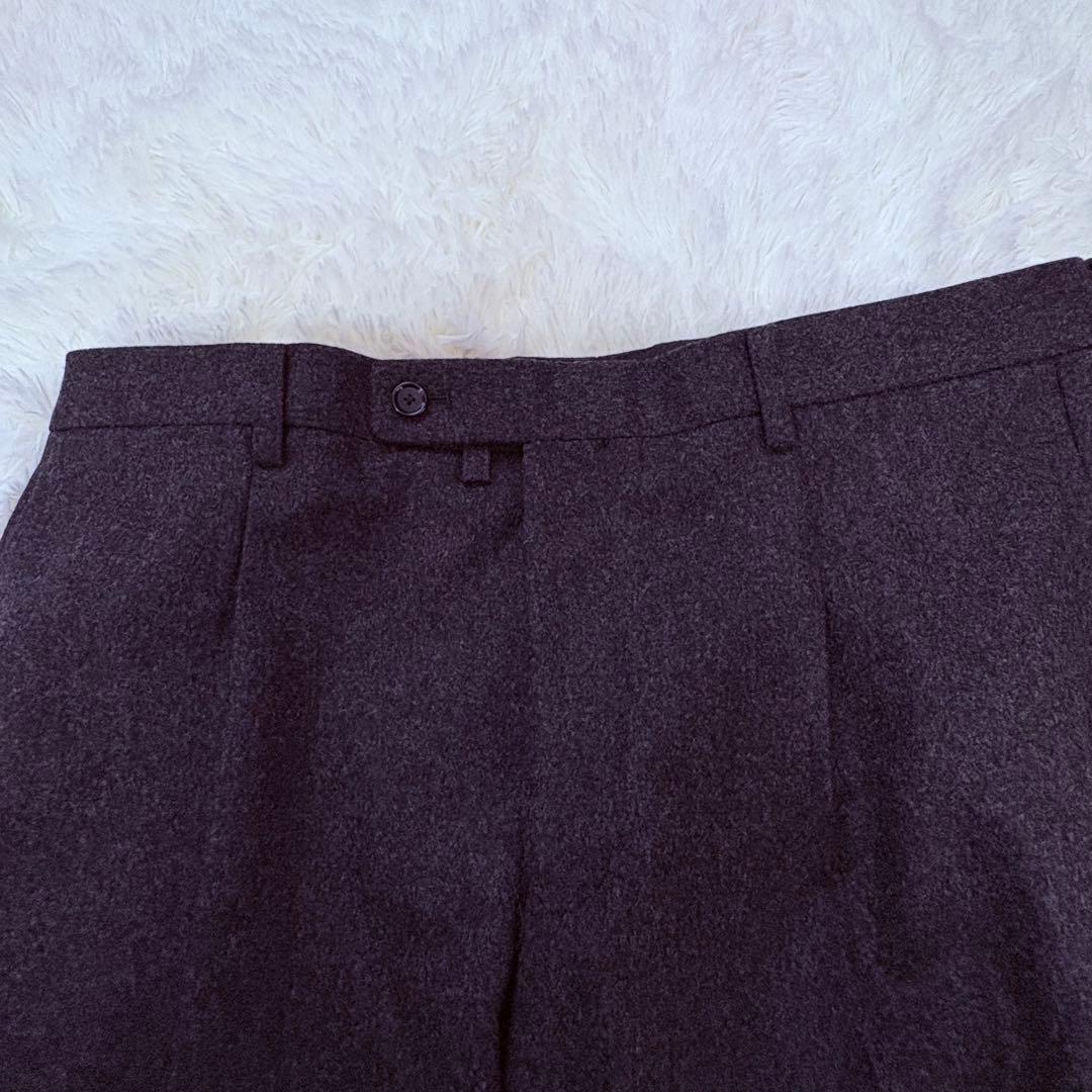 世界最高峰英国フランネルの代名詞フォックスブラザーズのスリーピース大きめ