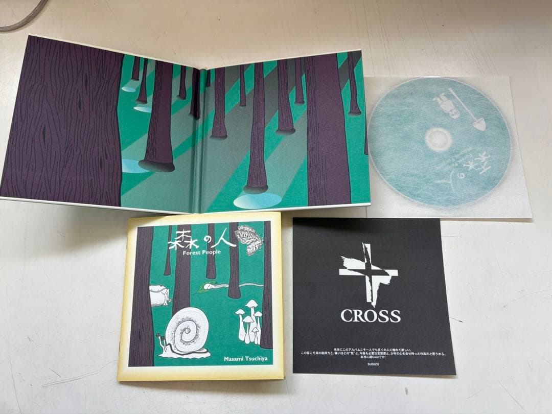 廃盤 CD 森の人 Forest People 土屋昌巳 櫻井敦司 紙ジャケット