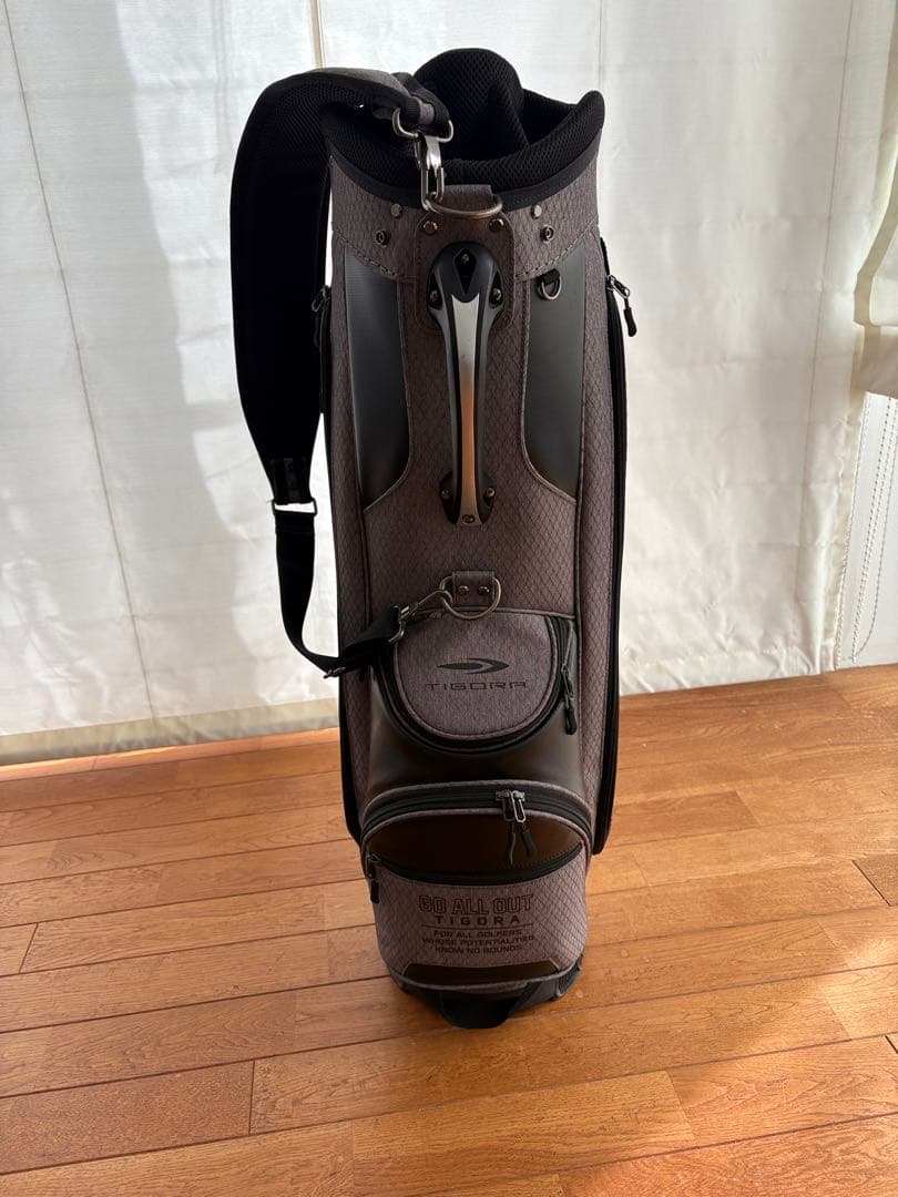 ティゴラ　キャディバッグ　セルフバック付TR-0B1180CB グレー