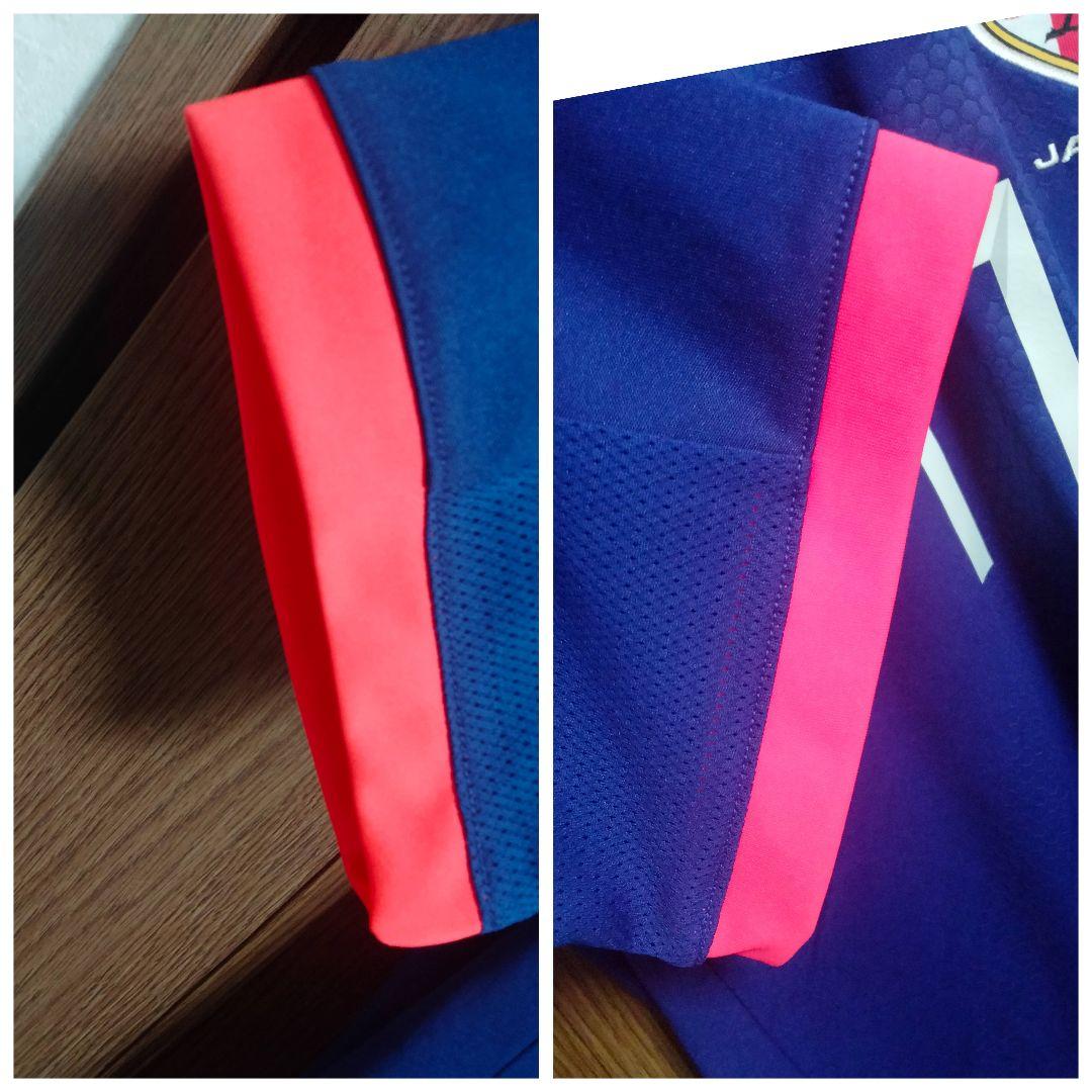 アディダス 日本代表 柿谷曜一朗 #8 サイン入りユニフォーム 14/15 M