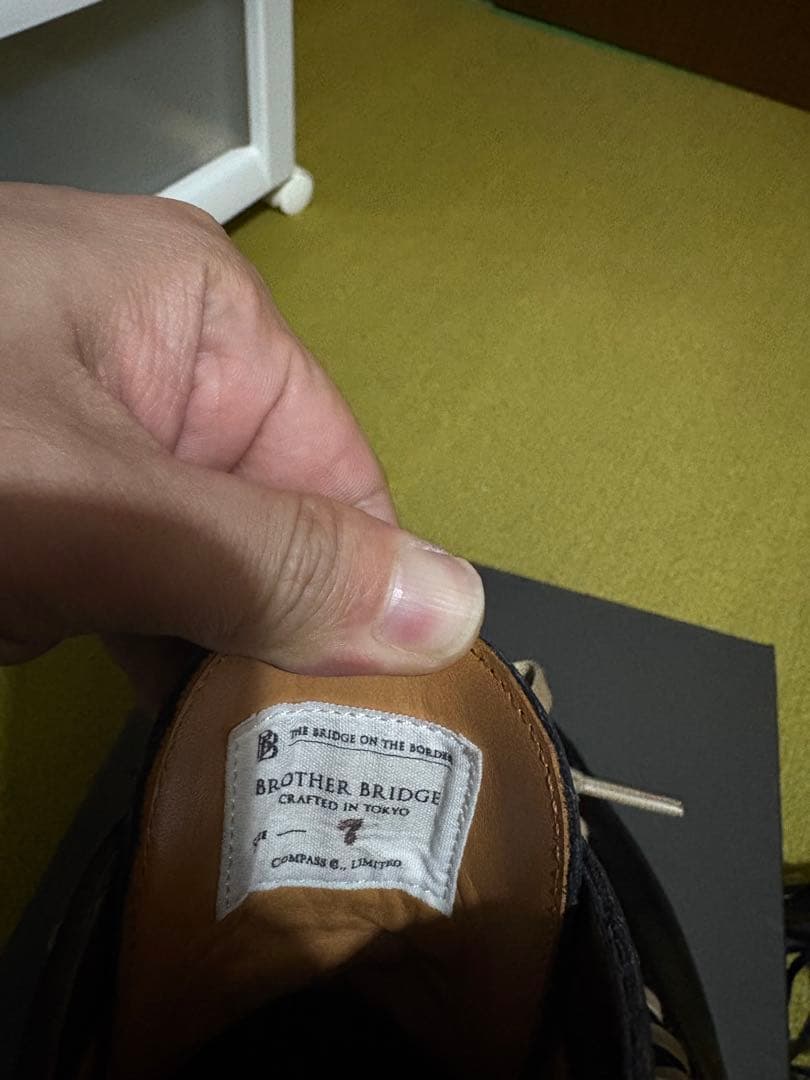 ブラザーブリッジ　ヘンリー　ブラック　US7 25cm