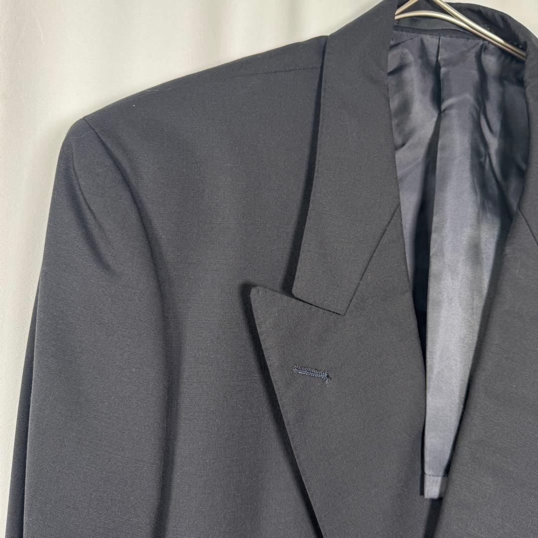 イヴサンローラン r9 ダブルスーツ セットアップ ブラック L