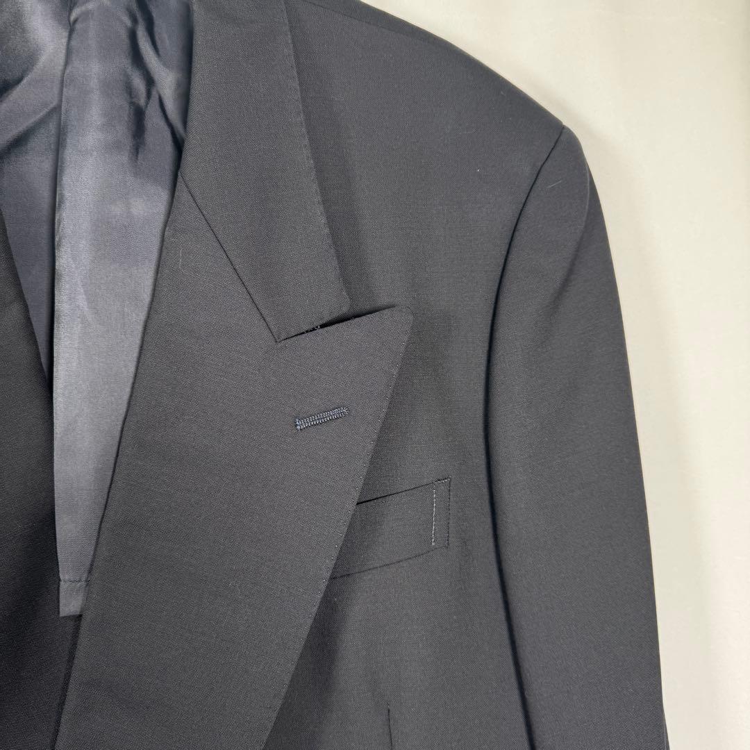 イヴサンローラン r9 ダブルスーツ セットアップ ブラック L