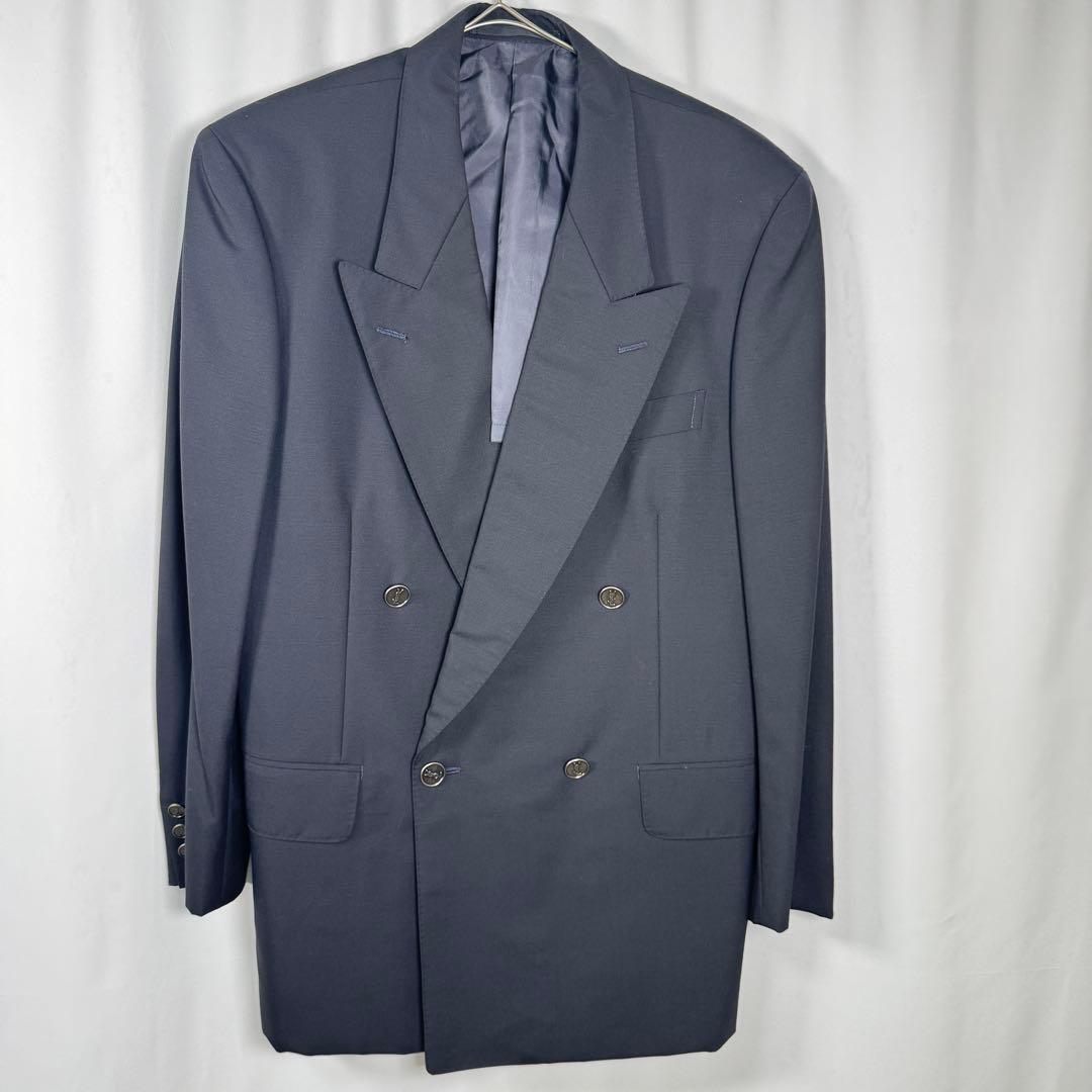 イヴサンローラン r9 ダブルスーツ セットアップ ブラック L