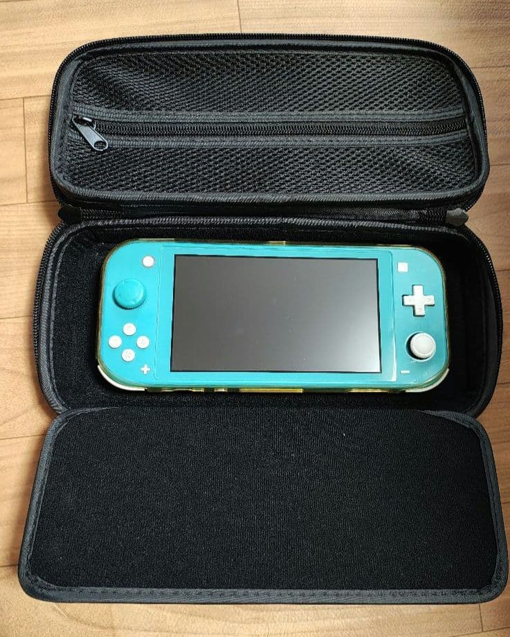 会場公式ジャンク品NintendoSwitch Lite ハードケース付き