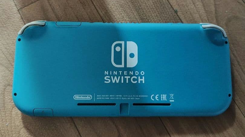 会場公式ジャンク品NintendoSwitch Lite ハードケース付き