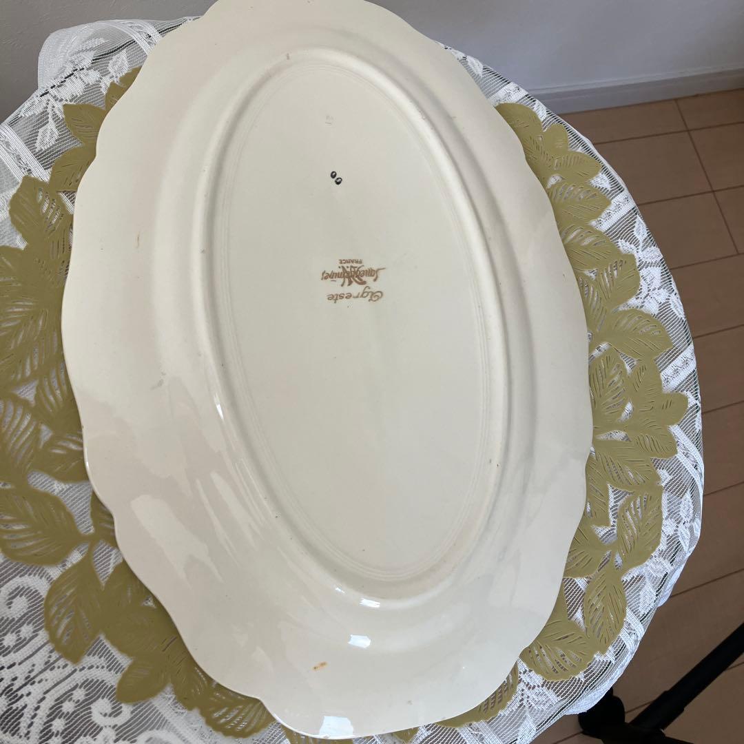 （希少）アグレスト　オーバル皿　サルグミンヌ