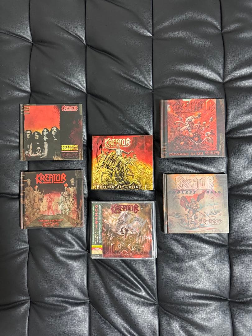 Kreator【サイン入りDVD &Blu-ray付き】限定盤CDセット