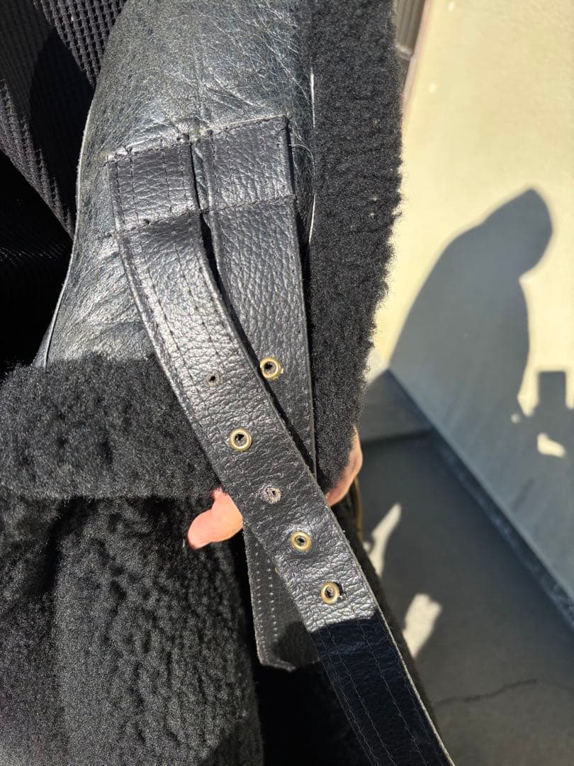 AVIREX B-3 ムートンジャケット フライトジャケット シープスキン