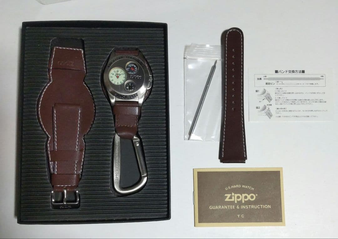 Zippo TIME COMPASS U.S HARD WATCH 限定