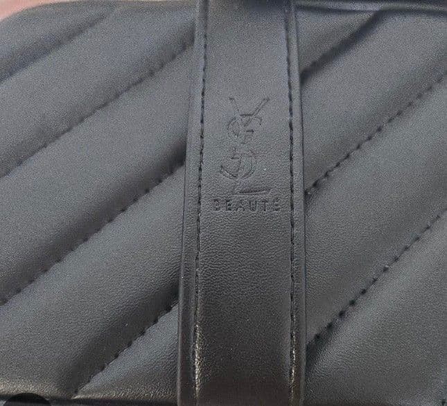 YSL ブラック キルティングショルダーバック♡ノベルティ