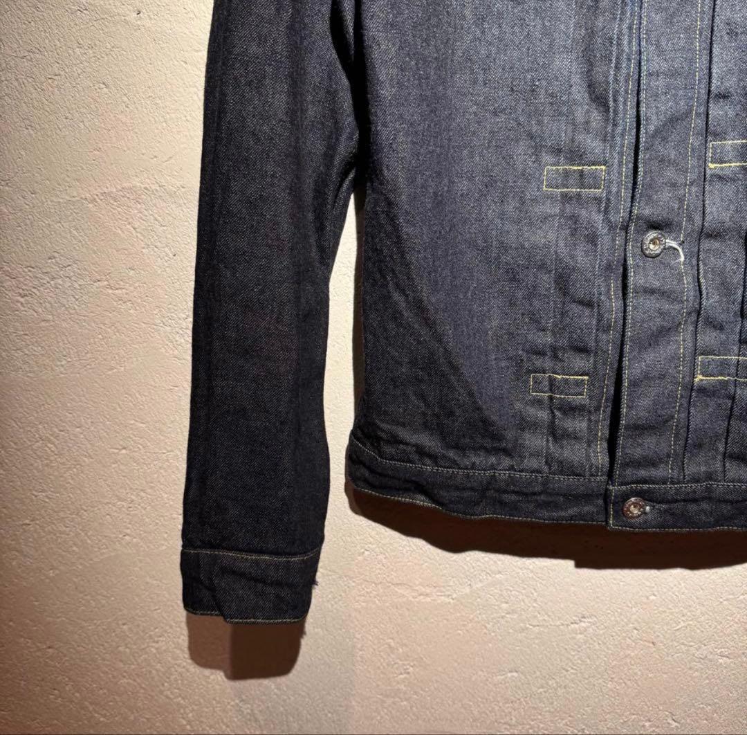 廃盤【TCBjeans】大戦モデル Tバック 赤タブ デニムジャケット 40