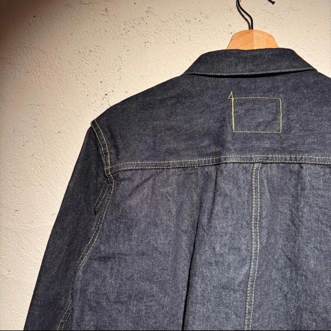 廃盤【TCBjeans】大戦モデル Tバック 赤タブ デニムジャケット 40