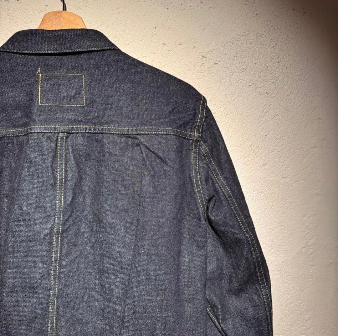 廃盤【TCBjeans】大戦モデル Tバック 赤タブ デニムジャケット 40