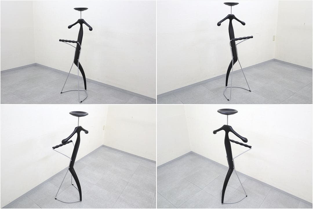 極美品 ポラダ Sir-Bis 2 サービス2 コートハンガー バレットスタンド