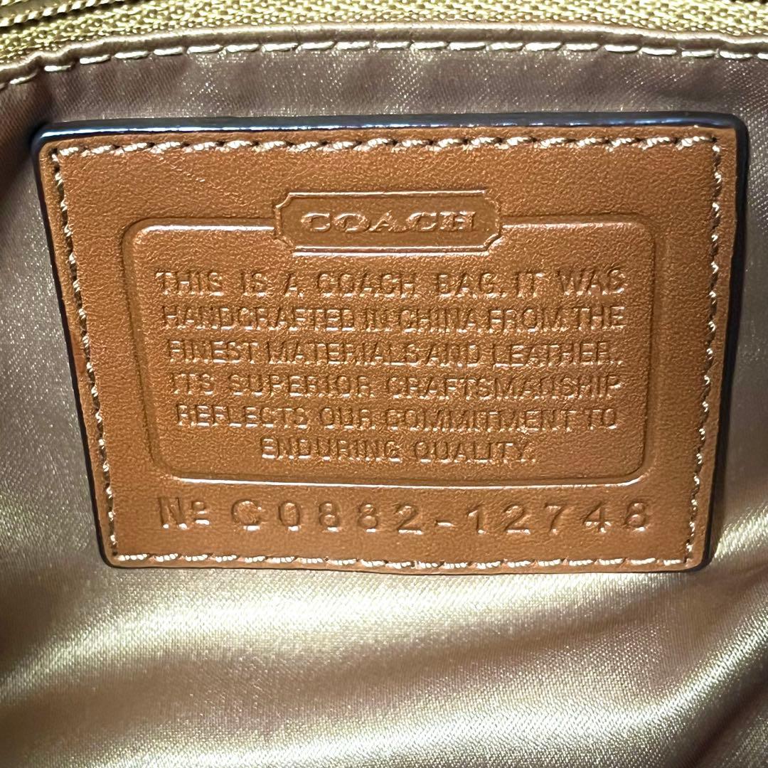 ✨状態良好✨COACH ワンショルダーバッグ y2k シグネチャー デニム生地