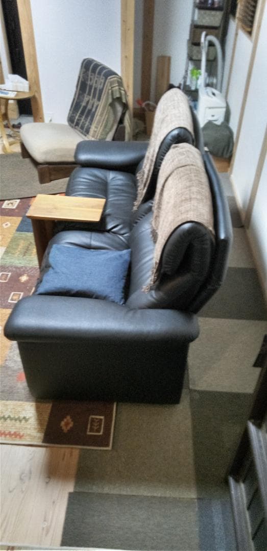 値下げマルイチセーリングムーヴィーⅡ　リクライニングソファ ワイド２P