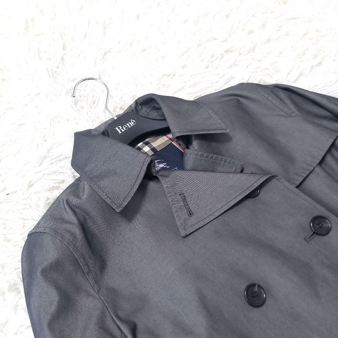 ●良品●　BURBERRY　ノバチェック　トレンチ　スプリングコート　ベルト