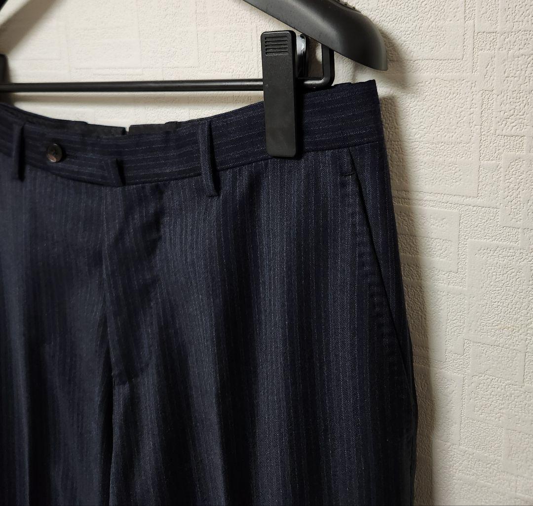 ユニバーサルランゲージ　×　ゼニア　メンズ　スーツ　セットアップ　濃紺