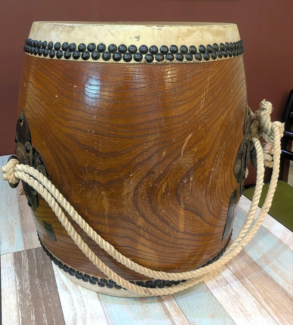 ★値下げ★【和太鼓 太鼓正 欅胴極上】36cm×42cm　※本日出品取り下げます