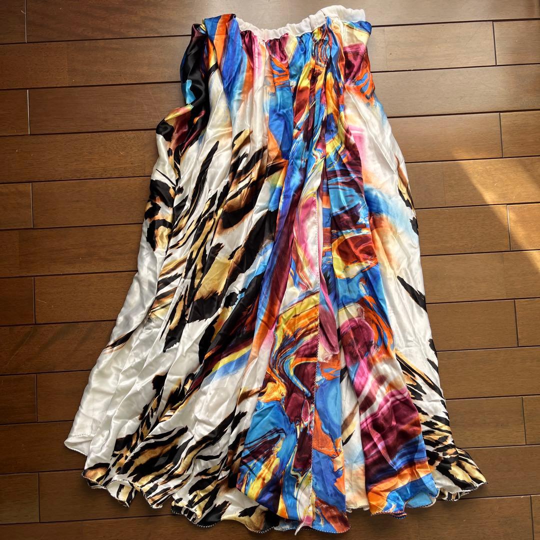 美品　トルコで購入　ベリーダンス　衣装スカート　ショー向け