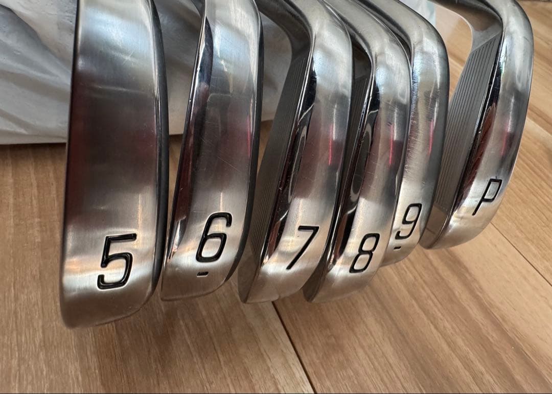 ブリヂストン241CB,258CBPアイアン6本スチールファイバーi95cw R