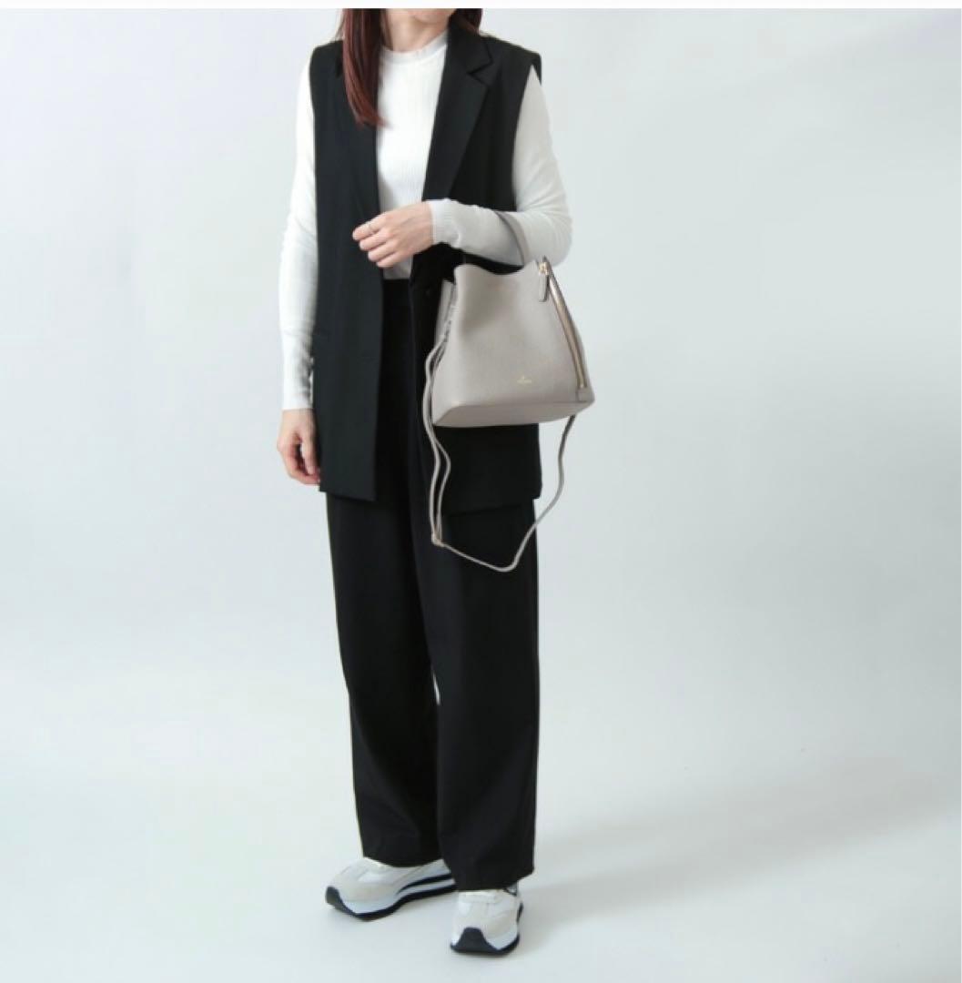 PELLE BORSA ショルダーバッグ 2way 斜めがけ 本革 レネット