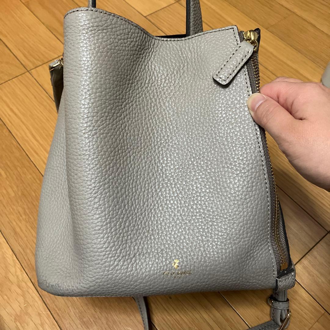 PELLE BORSA ショルダーバッグ 2way 斜めがけ 本革 レネット