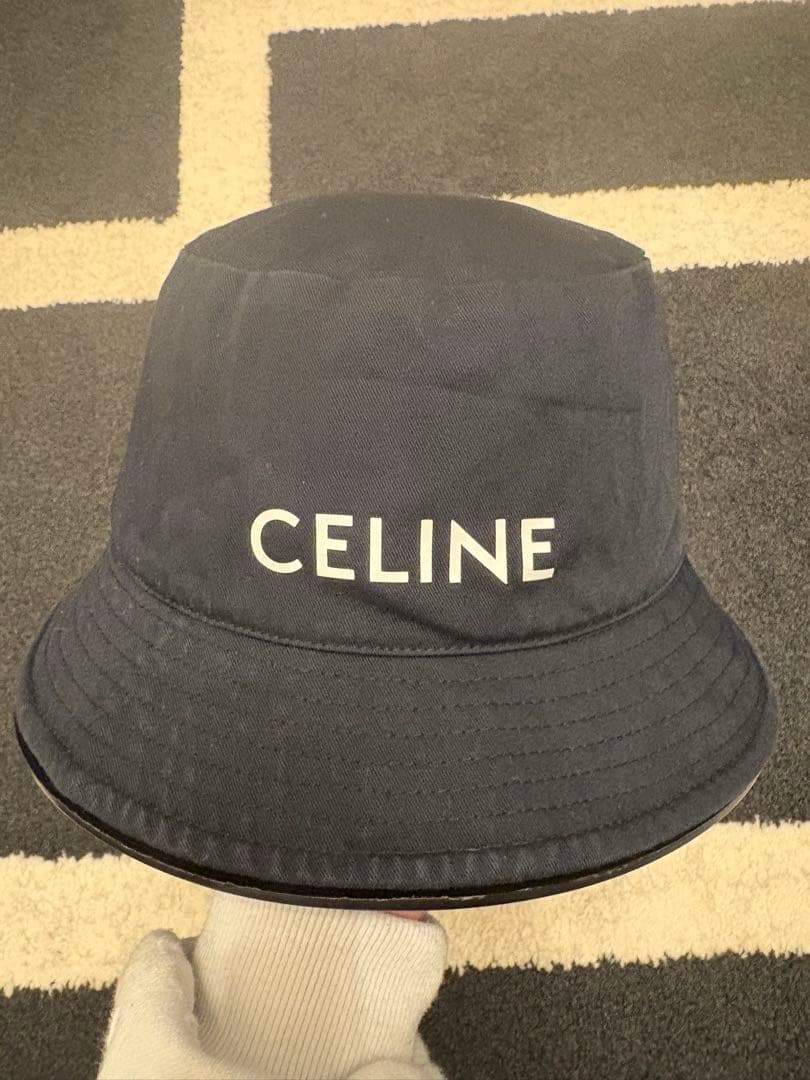 CELINE バケットハット 黒
